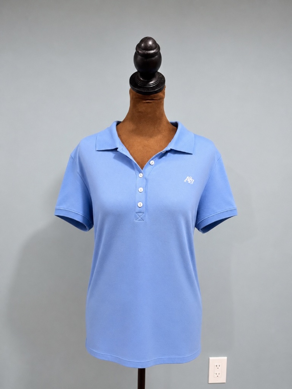 Women's Light Blue Aéropostale Polo Shirt